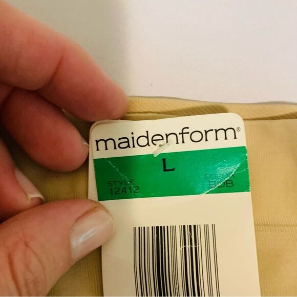 Maidenform Control It Tan High Waist Shapewear Thong size large - Picture 2 of 4